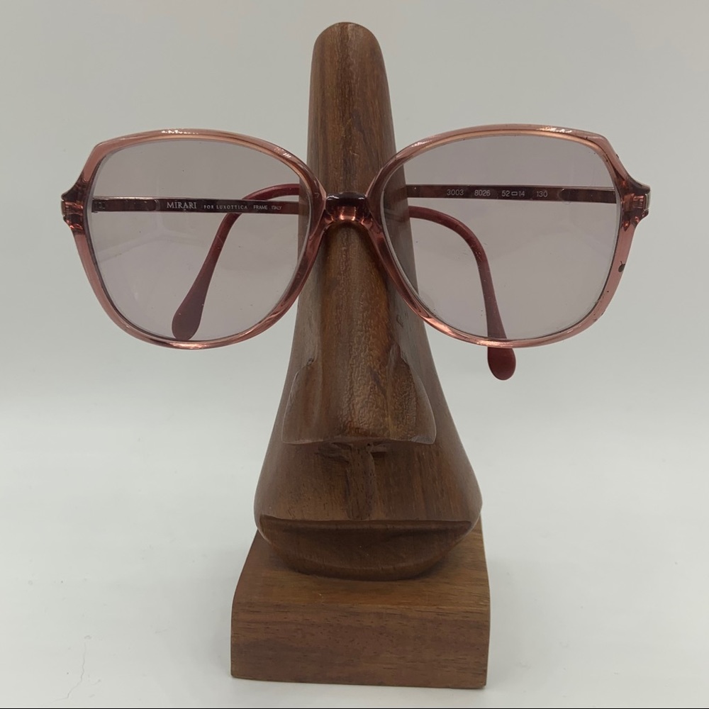 Vintage Mirari Pink Oval Sunglasses Frames